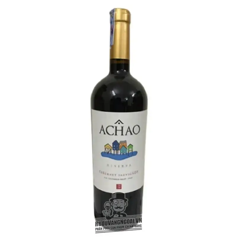 Rượu Vang Chile ACHAO GRAN RESERVA CABERNET SAUVIGNON Uống ngon