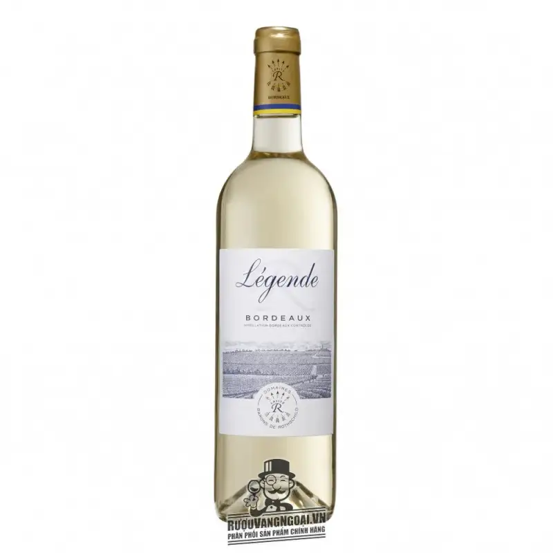 Vang Pháp Legende Bordeaux Blanc Domaines Barons de Rothschild uống ngon
