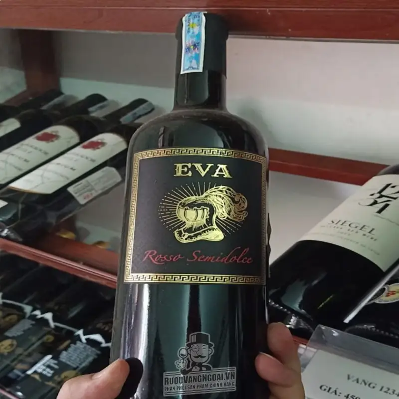 Rượu Vang Ngọt Ý EVA ROSSO SEMIDOLCE