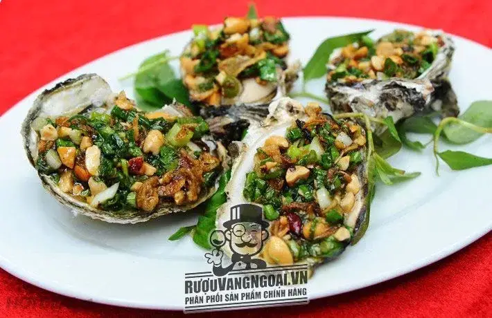 Sò nướng hành - Ruouvangngoai.vn