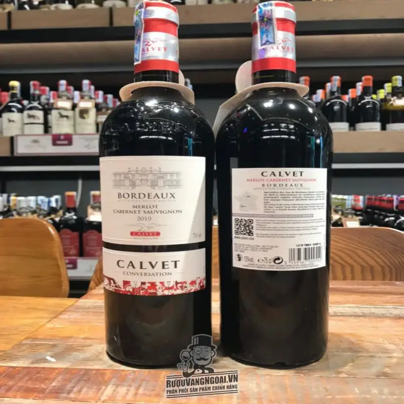 Địa chỉ bán vang phap calvet conversation merlot cabernet giá rẻ tại Hà Nội