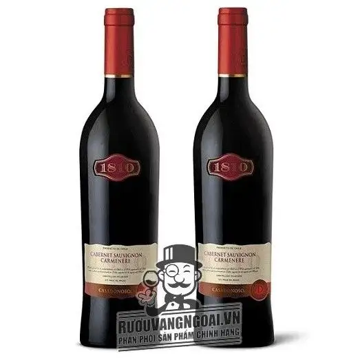 Vang Chile CASADONOSO 1810 Cabernet Sauvignon Carmenere