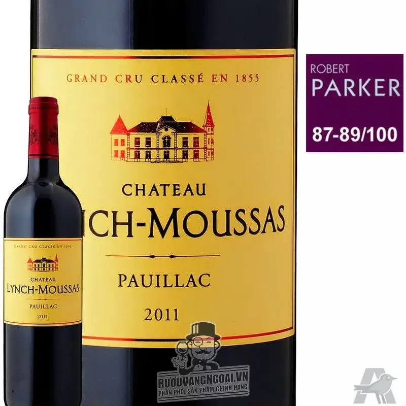 Rượu Vang Pháp CHATEAU LYNCH MOUSSAS PAUILLAC