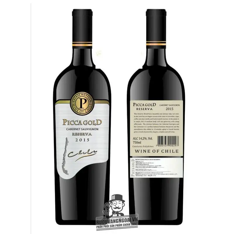 Vang Chile Picca Gold Cabetnet Sauvignon
