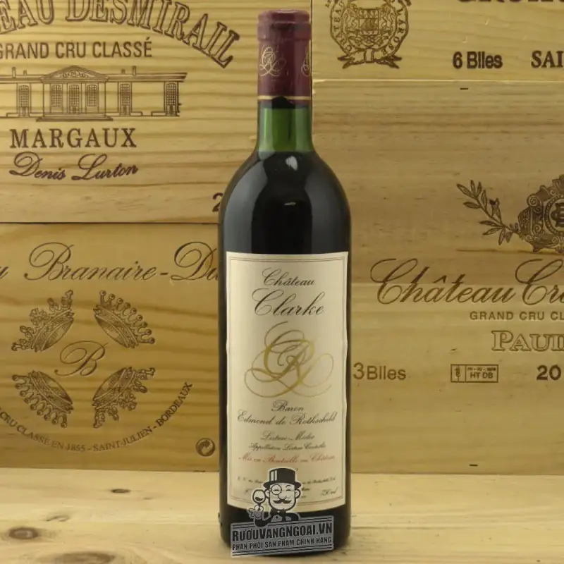 Địa chỉ bán vang phap chateau clarke baron edmond de rothschild giá rẻ tại Sài Gòn