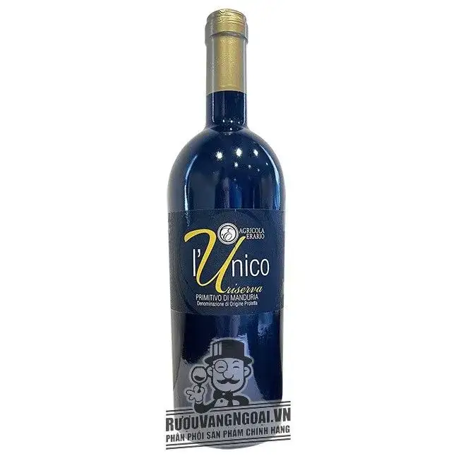 Vang Ý LUnico Riserva Primitivo di Manduria Thượng hạng