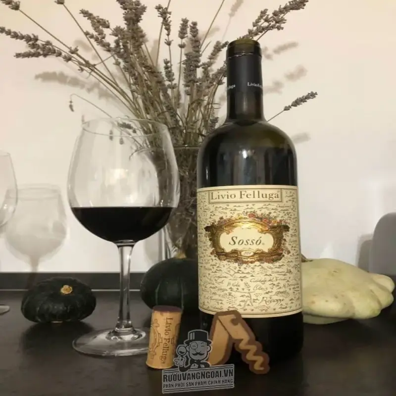 Vang Ý Livio Felluga Refosco dal Peduncolo Rosso