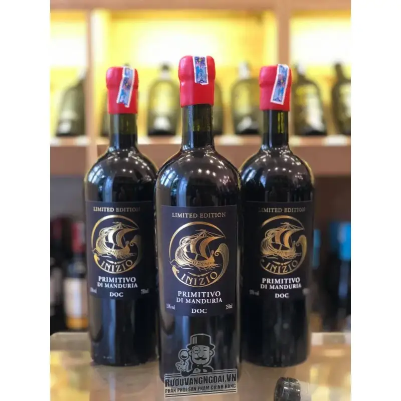Rượu Vang Ý INIZIO PRIMITIVO DI MANDURIA LIMITED EDITION DOC