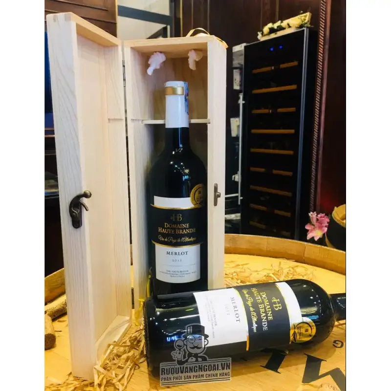 Địa chỉ bán vang phap domaine haute brande merlot giá rẻ tại Sài Gòn
