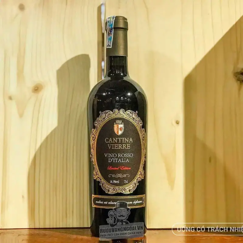 Vang Ý CANTINA VIERRE VINO ROSSO DITALIA LIMITED EDITION