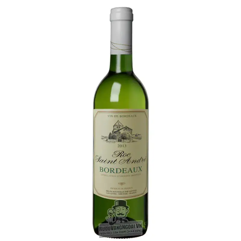 Vang Pháp Roc Saint Andre Bordeaux Blanc