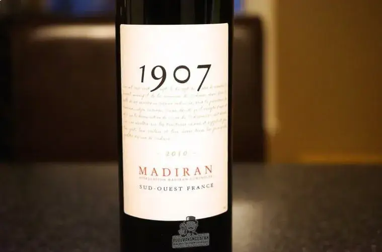 Rượu vang Pháp Plaimont 1907 Madiran
