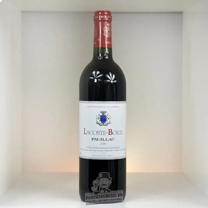 vang phap chateau lacoste borie pauillac cao cap giá bao nhiêu