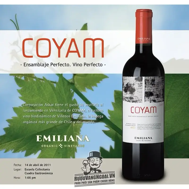 Vang Chile COYAM EMILIANA