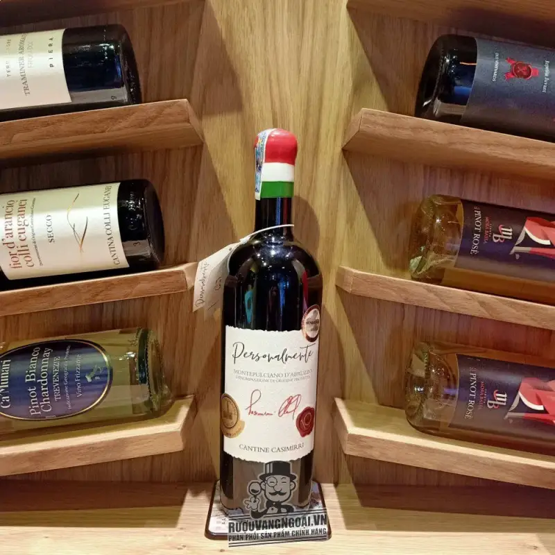 Mua ruou vang do chat personalmente montepulciano dabruzzo giá rẻ tại Hà Nội