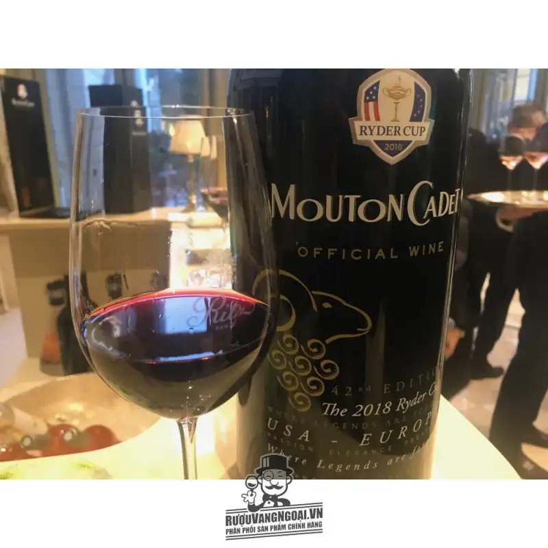 Địa chỉ bán vang phap baron philippe mouton cadet ryder cup bordeaux cao cap giá rẻ nhất