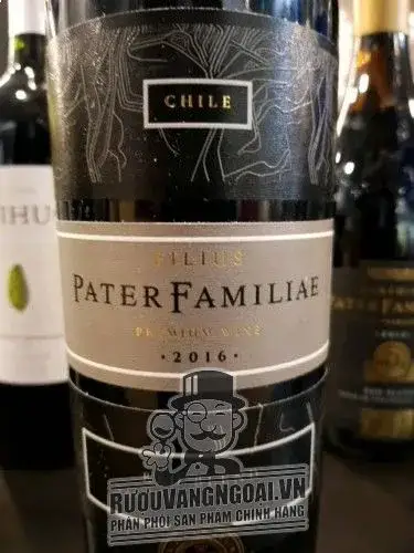 Pater Familiae Filius Red Blend - Ruouvangngoai.vn