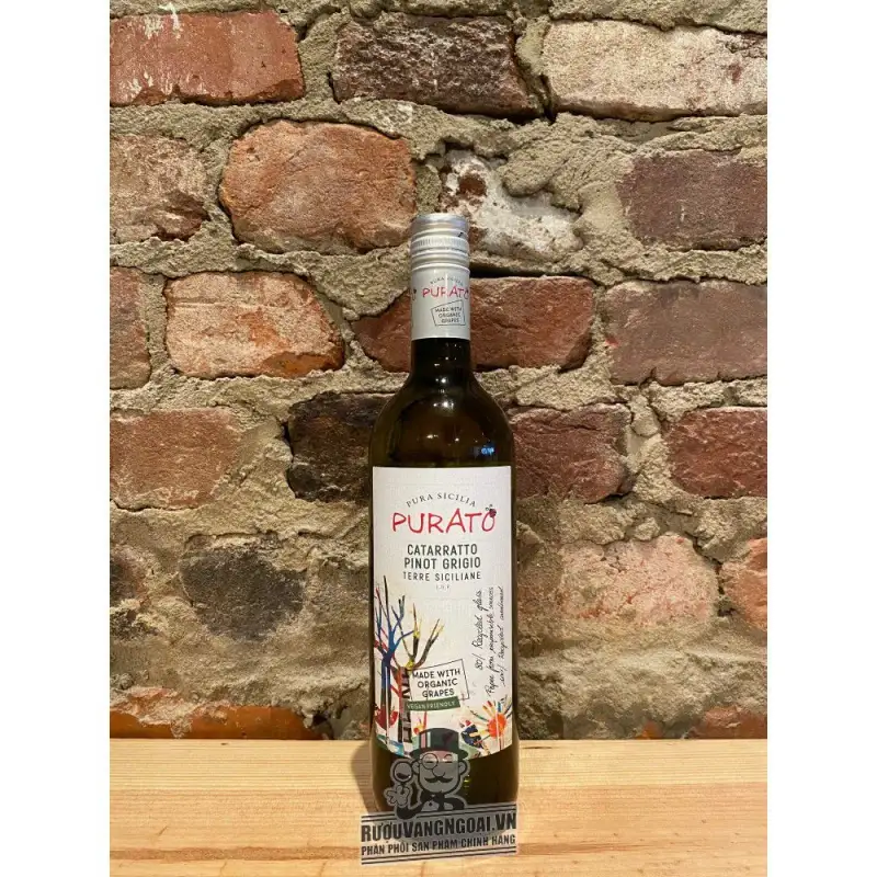 Mua vang y purato catarratto pinot grigio organic giá rẻ tại Sài Gòn