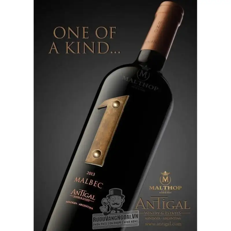 Vang Argentina 1 Malbec Antigal