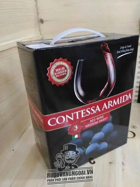 Vang Bịch Ngọt CONTESSA ARMIDA 3L