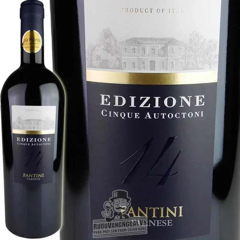 Vang Ý EDIZIONE CINQUE AUTOCTONI FANTINI FARNESE