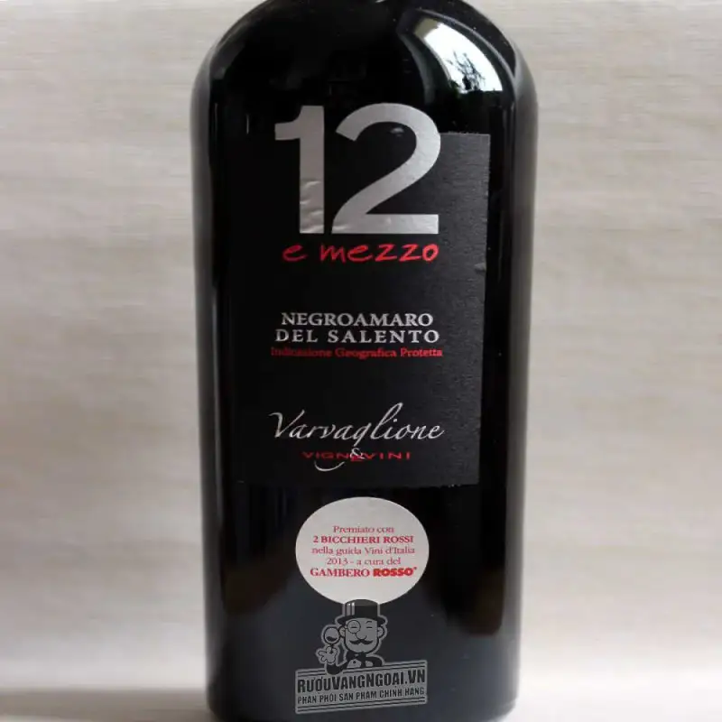 Vang Ý 12 e Mezzo Negroamaro