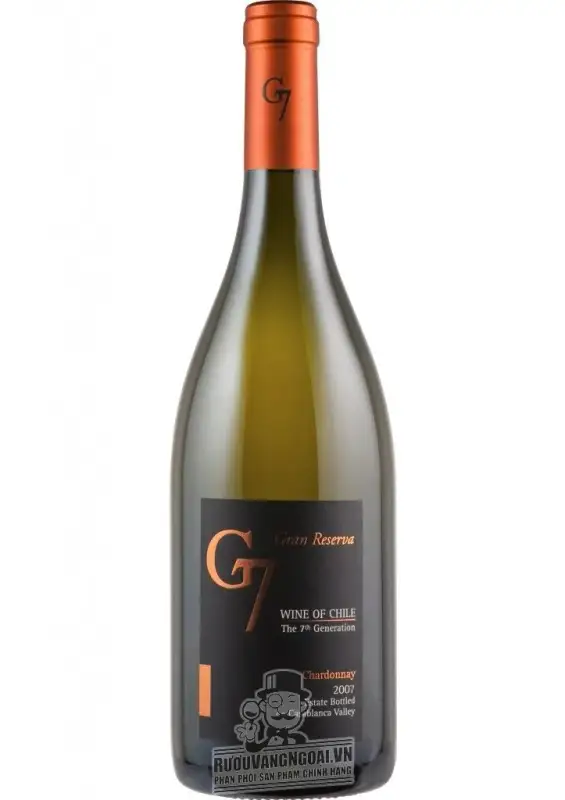 Vang Chile G7 Gran Reserva Chardonnay