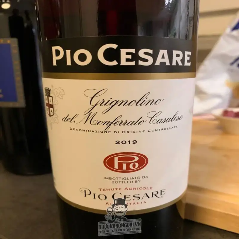 Mua vang y pio cesare grignolino del monferrato casalese giá rẻ tại Sài Gòn