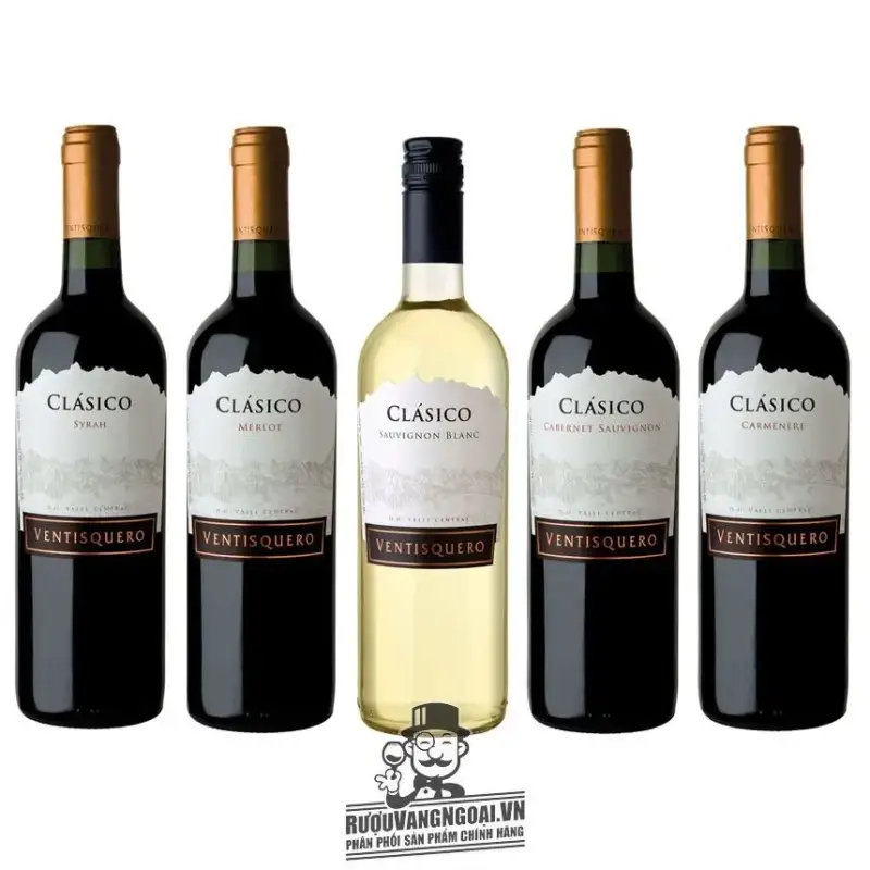 Vang Chile Ventisquero Clasico sauvignon Blanc
