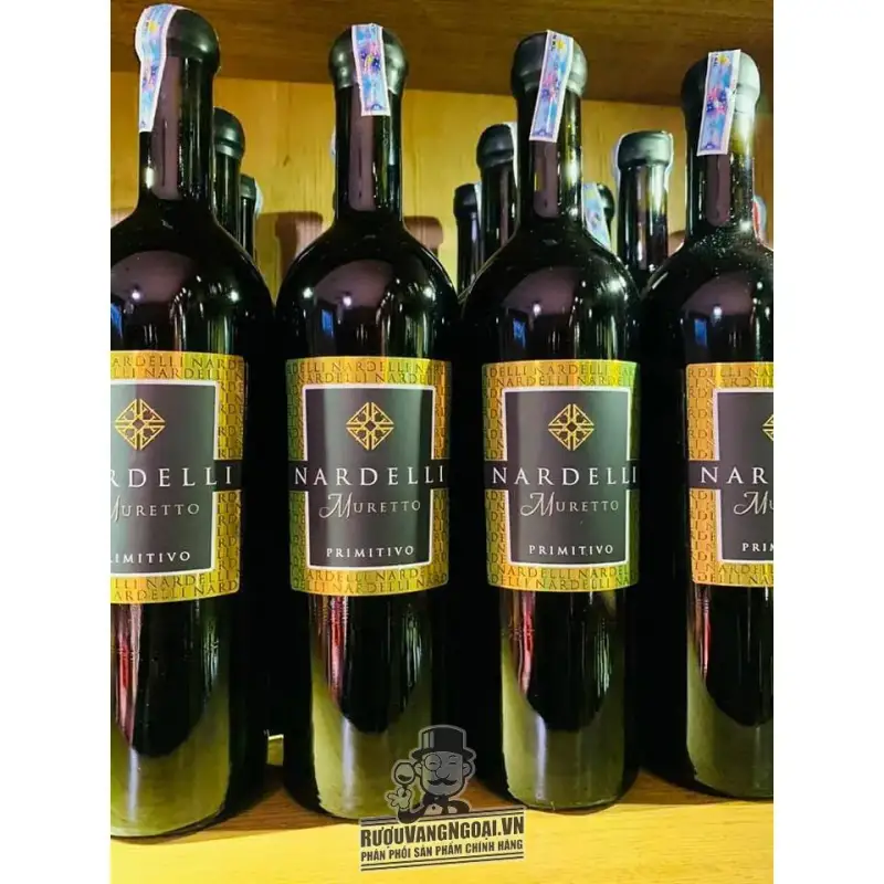 Rượu Vang Ý Nardelli Muretto Primitivo cao cấp