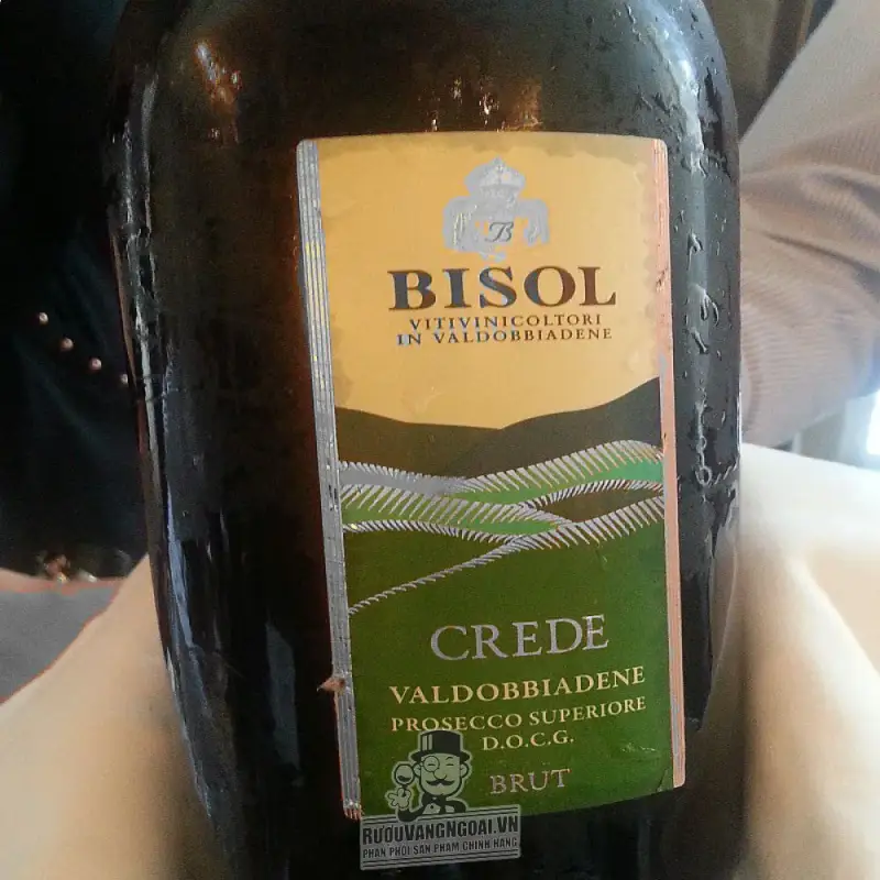 Vang sủi Ý Bisol Cru Crede Brut
