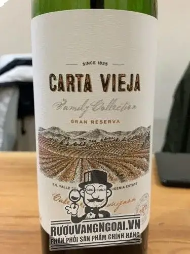 Vang Chile CARTA VIEJA GRAN RESERVA CABERNET SAUVIGNON