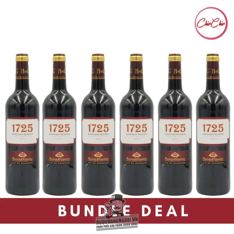 Mua ruou vang barton guestier bordeaux giá rẻ tại Sài Gòn