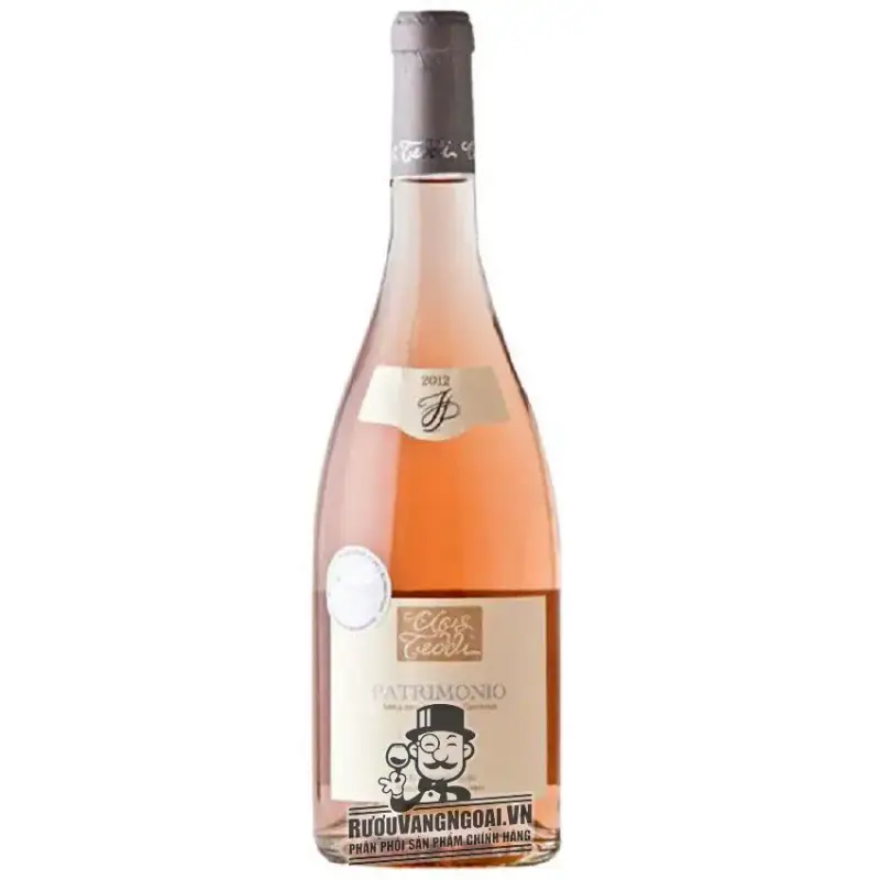 Vang Pháp Patrimonio Rose Clos Teddi Tradition uống ngon