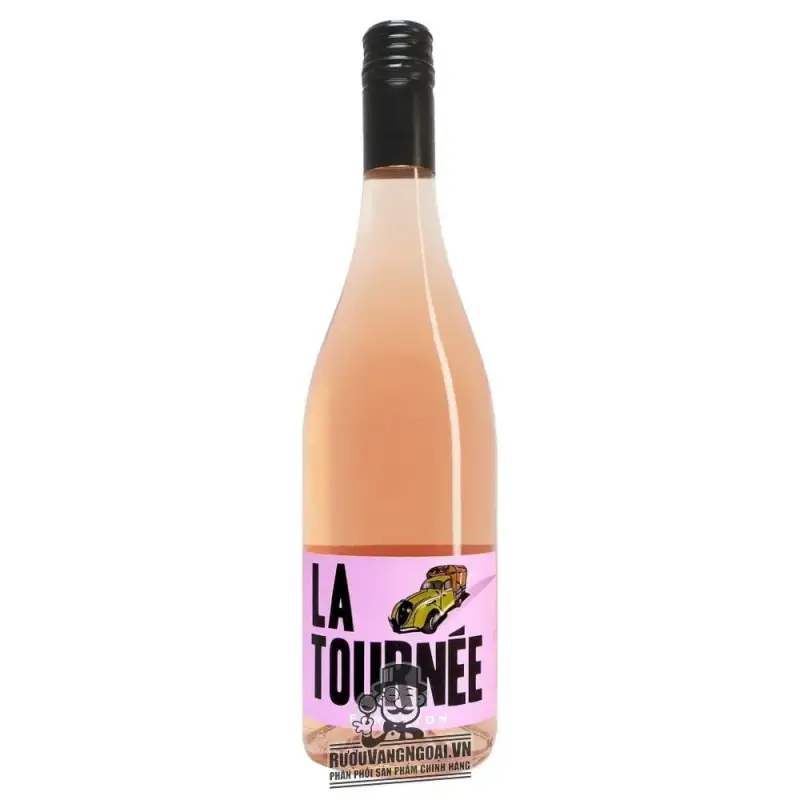Vang Pháp La Tournee rose uống ngon