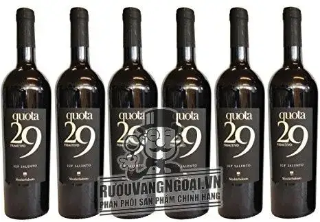 Vang Ý QUOTA 29 PRIMITIVO