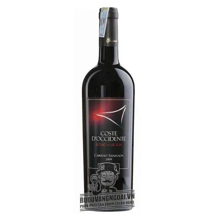 Vang Ý Gaspare Vinci D’occidente Cabernet Sauvignon 2009
