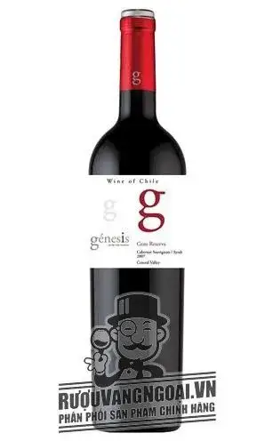 Vang Chile Génesis Gran Reserva Cabernet Sauvignon