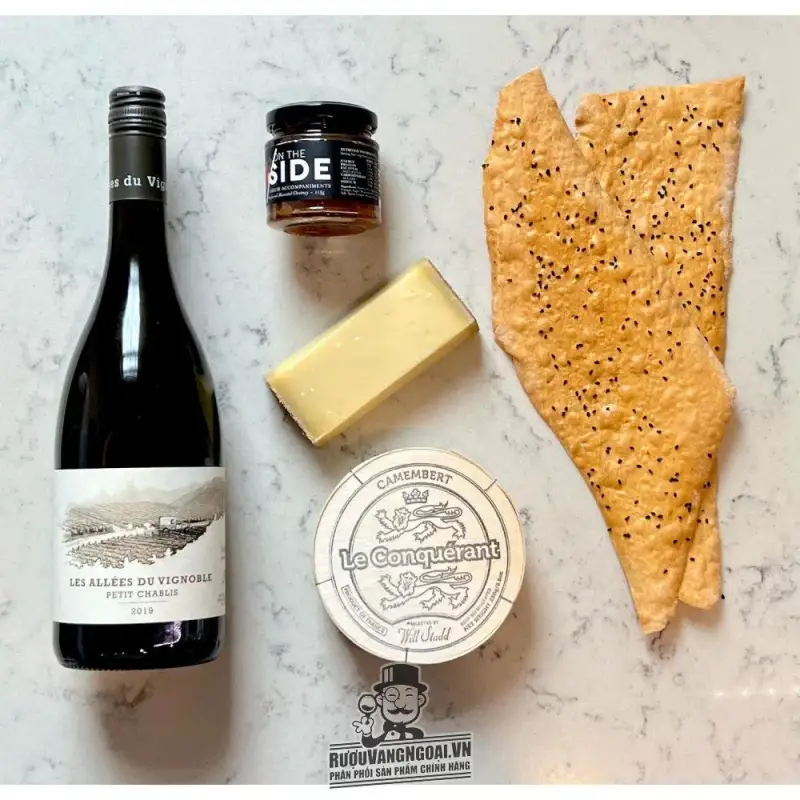 Mua vang phap les allees du vignoble petit chablis thuong hang giá rẻ tại Sài Gòn