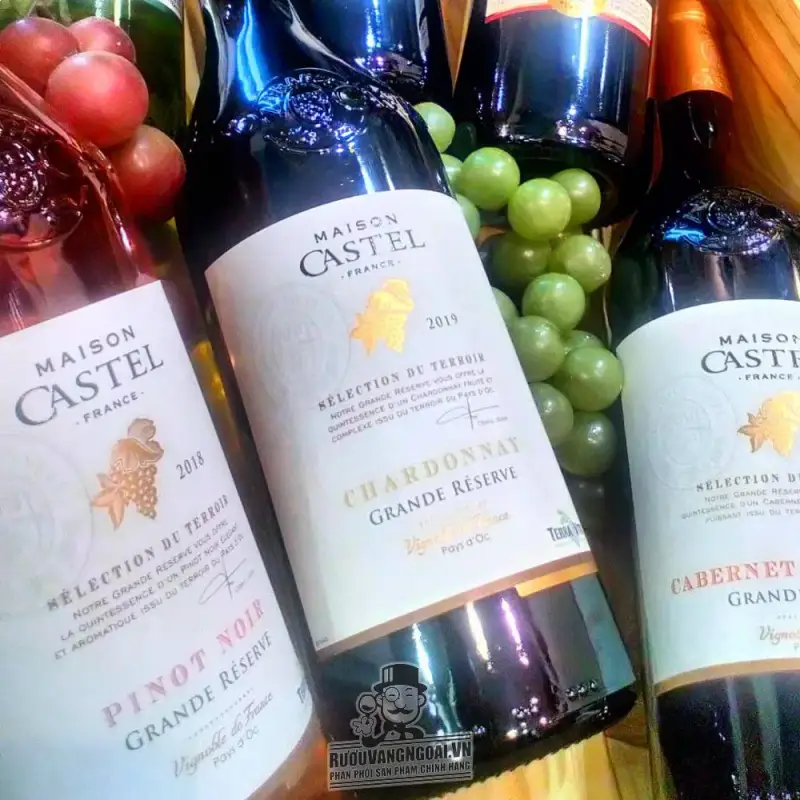 vang phap maison castel cabernet sauvignon grande reserve giá bao nhiêu