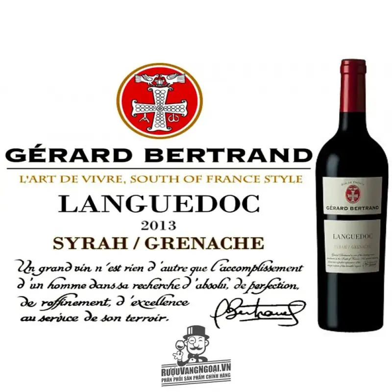 Địa chỉ bán vang phap gerard bertrand terroir minervois giá rẻ tại Hà Nội