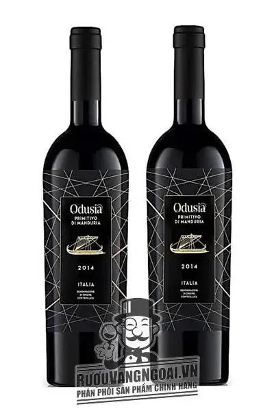 Vang Ý ODUSIA PRIMITIVO DI MANDURIA