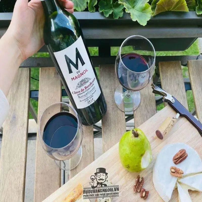 Mua vang phap m de magnol barton guestier cotes de bordeaux giá rẻ tại Sài Gòn