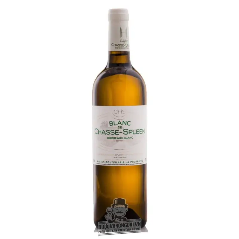 Vang Pháp Blanc de Chasse Spleen Bordeaux Blanc cao cấp