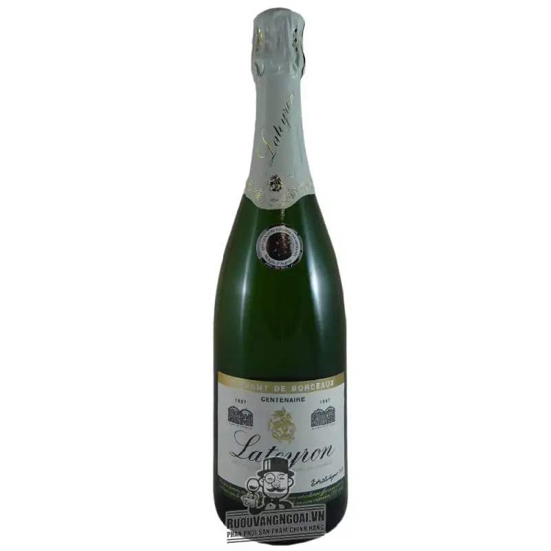 Vang nổ Pháp Lateyron Centenaire Cremant de Bordeaux uống ngon