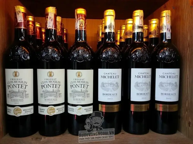 Vang Pháp CHATEAU CLOS MOULIN PONTET BORDEAUX