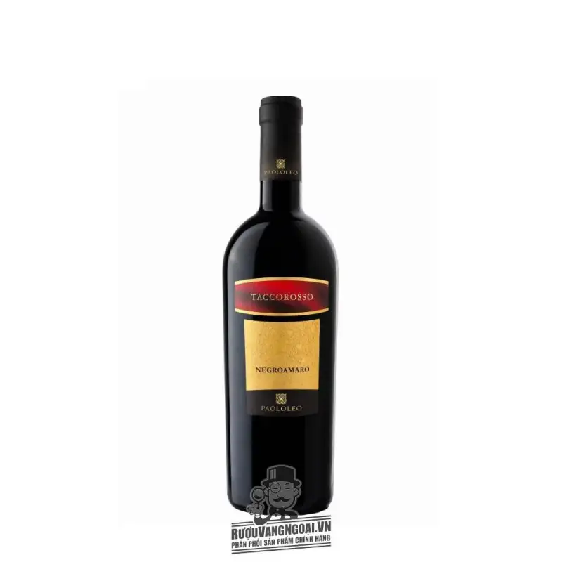 Vang Ý Taccorosso Negroamaro Paolo Leo