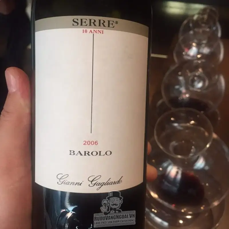 Vang Ý GIANNI GAGLIARDO BAROLO CASTELLETTO