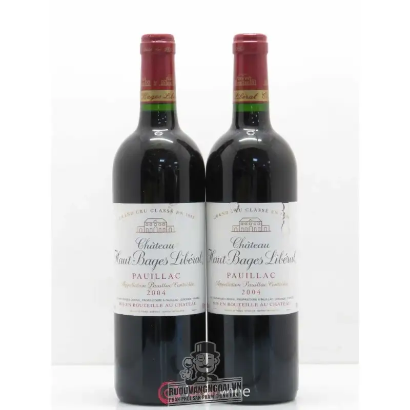 Vang Pháp Chateau Haut Bages Liberal 5th Grand Cru Classe Pauillac