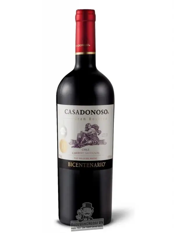 Kết quả hình ảnh cho vang chile casadonoso gran reserva